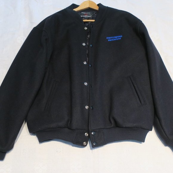 "Disturbing Behaviour" Bomber Jacket - Picture 6 of 7